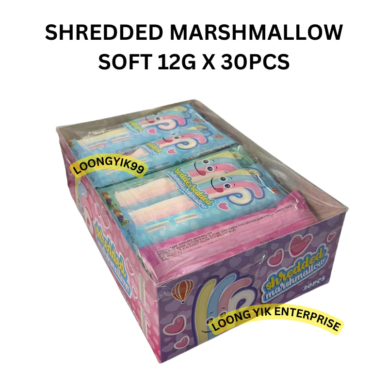 SHREDDED MARSHMALLOW SOFT 12G X 30PCS