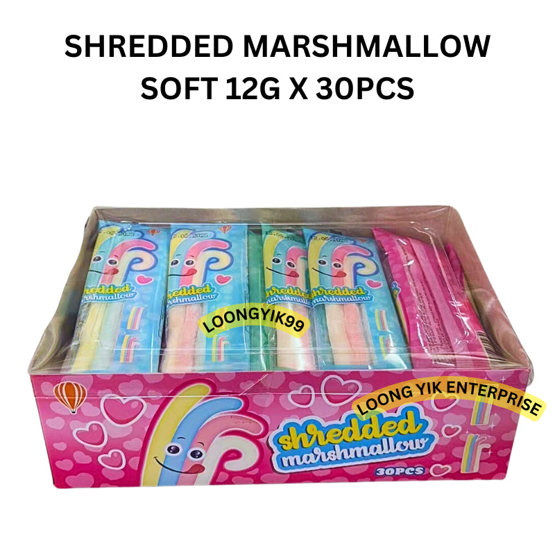 SHREDDED MARSHMALLOW SOFT 12G X 30PCS