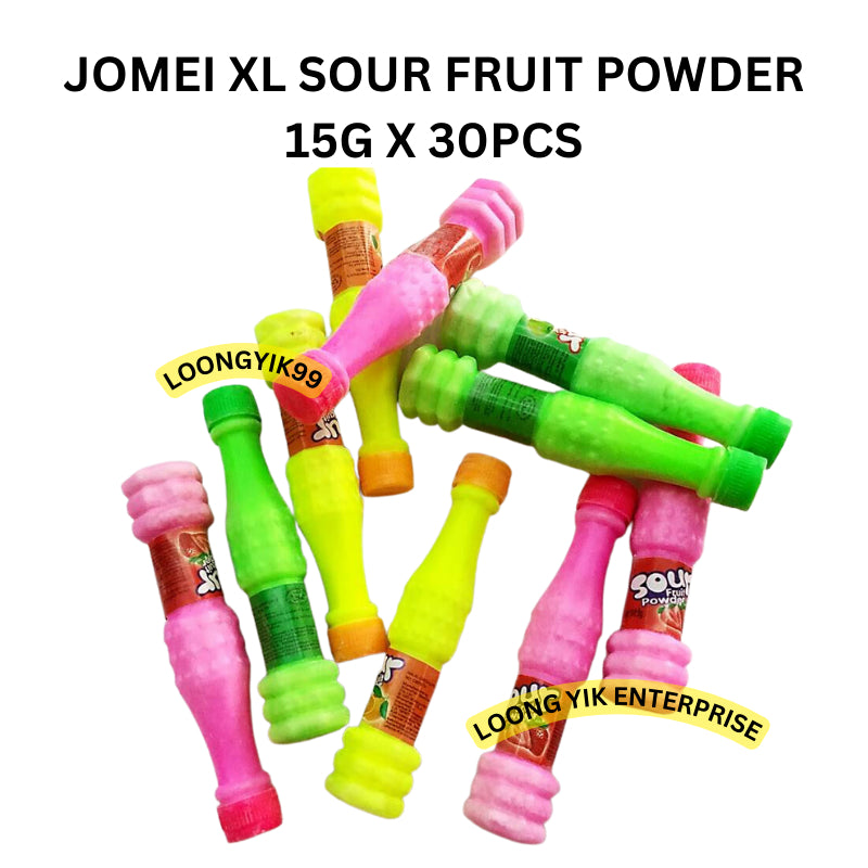 JOMEI XL SOUR FRUIT POWDER 15G X 30PCS HALAL