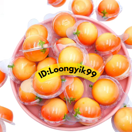 LY SOFT ORANGE *HALAL* 10G X 30PCS (1BALANG) Soft Gummy Candy Viral