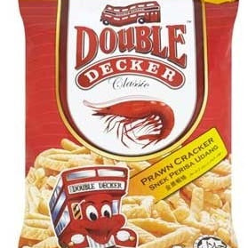 Double Decker Snack Prawn Keropok 80g x 10packs