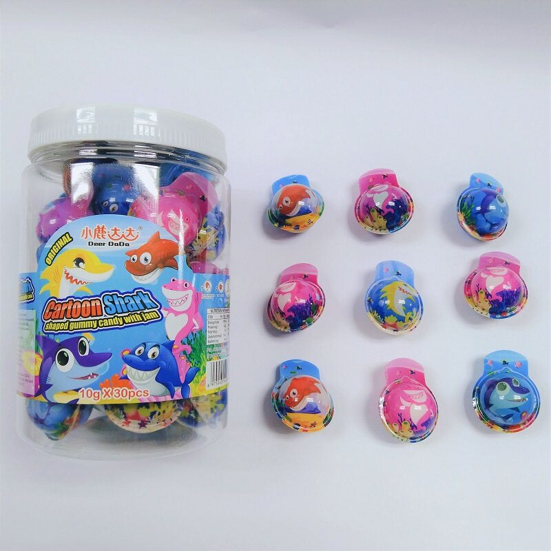 Deer DaDa *Viral Tiktok* Halal Soft Fruit Gummy 10gx30Pcs with Center Filled Juice 3D Animation Design 爆款迷你3D夹心爆浆软糖