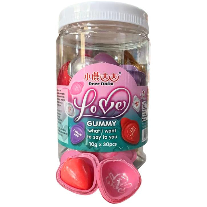 Deer DaDa *Viral Tiktok* Halal Soft Fruit Gummy 10gx30Pcs with Center Filled Juice 3D Animation Design 爆款迷你3D夹心爆浆软糖