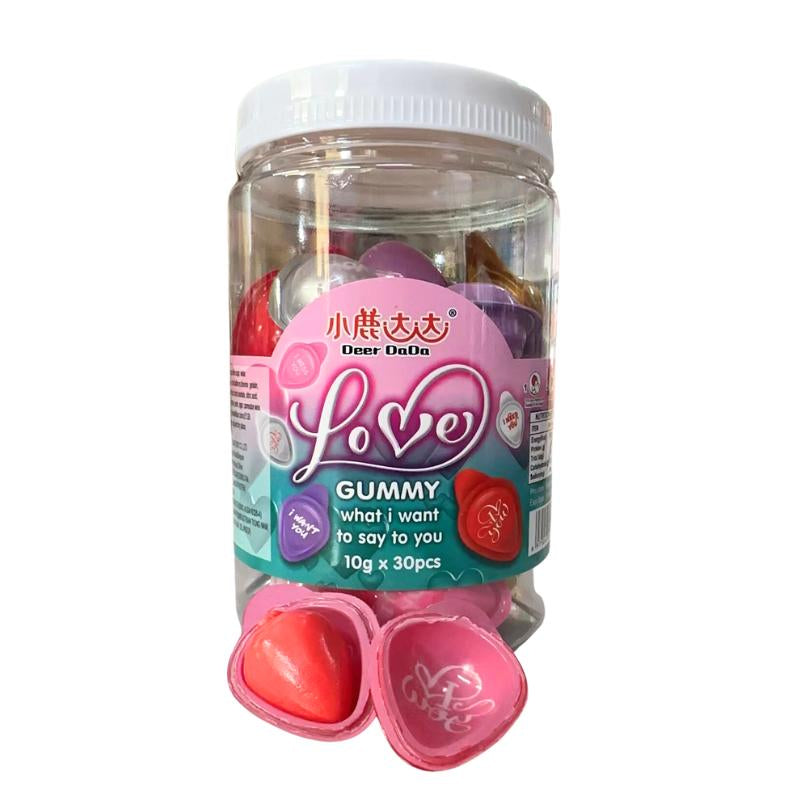 Deer DaDa *Viral Tiktok* Halal Soft Fruit Gummy 10gx30Pcs with Center Filled Juice 3D Animation Design 爆款迷你3D夹心爆浆软糖