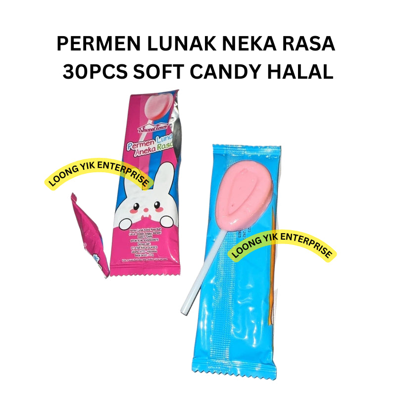 PERMEN LUNAK NEKA RASA 30PCS SOFT CANDY MIXED FLAVOR HALAL