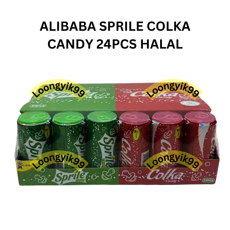 ALIBABA SPRILE COLKA CANDY 24PCS HALAL