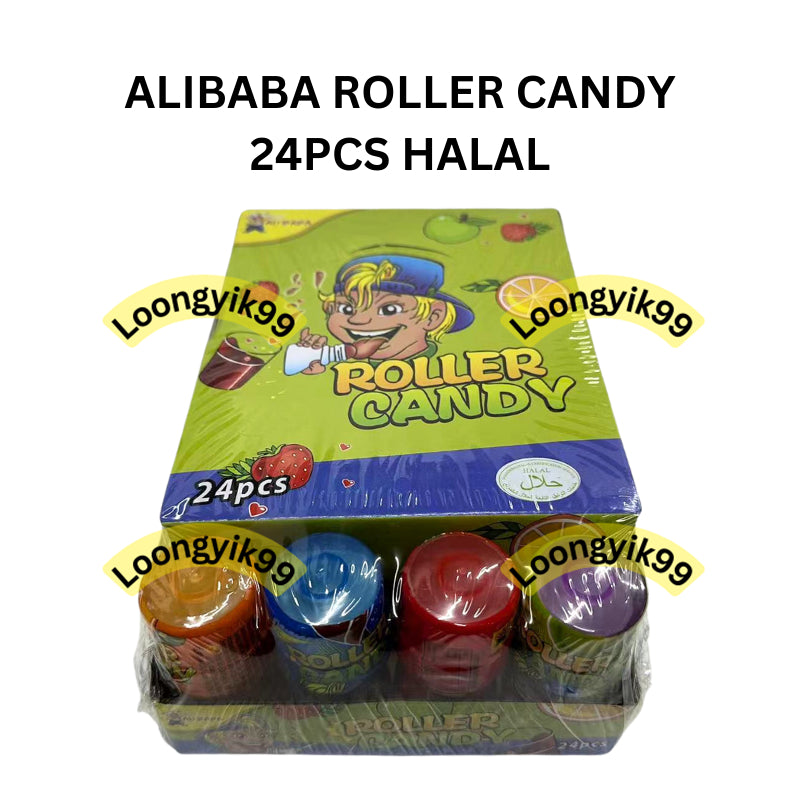 ALIBABA ROLLER CANDY 24PCS HALAL