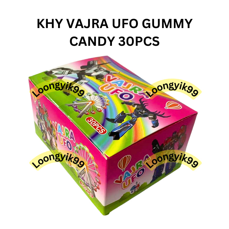 KHY VAJRA UFO GUMMY CANDY 30PCS