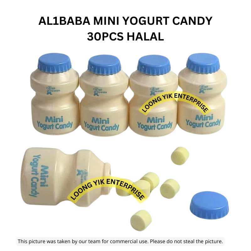 AL1BABA MINI YOGURT CANDY 30PCS HALAL