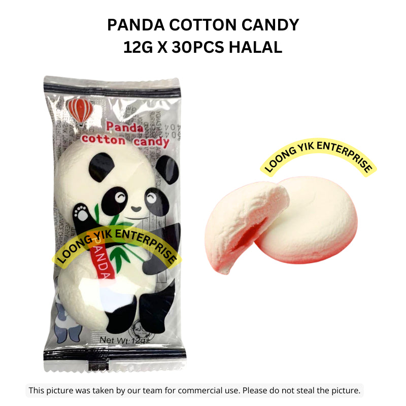 PANDA COTTON CANDY 12G X 30PCS HALAL