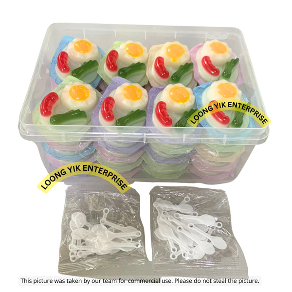 SANWA BREAKFAST TIME PUDDING JELLY 25G X 40PCS HALAL