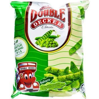 Double Decker Green Peas 80g x 10pcs Kacang Pis