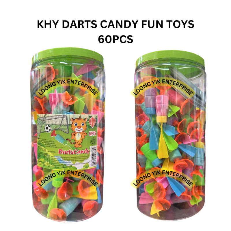 KHY DARTS CANDY FUN TOYS 60PCS HALAL