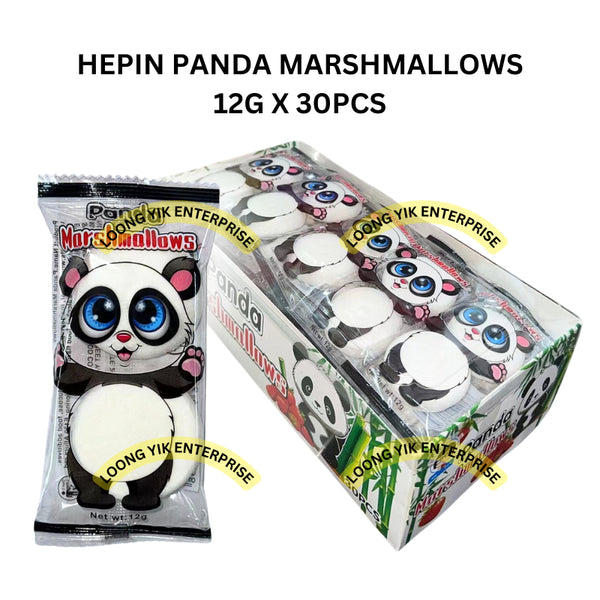 HEPIN PANDA MARSHMALLOWS 12G X 30PCS HALAL