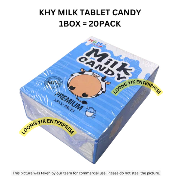 KHY MILK TABLET CANDY 20PCS HALAL