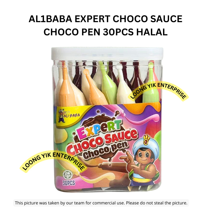 AL1BABA EXPERT CHOCO SAUCE CHOCO PEN 30PCS HALAL