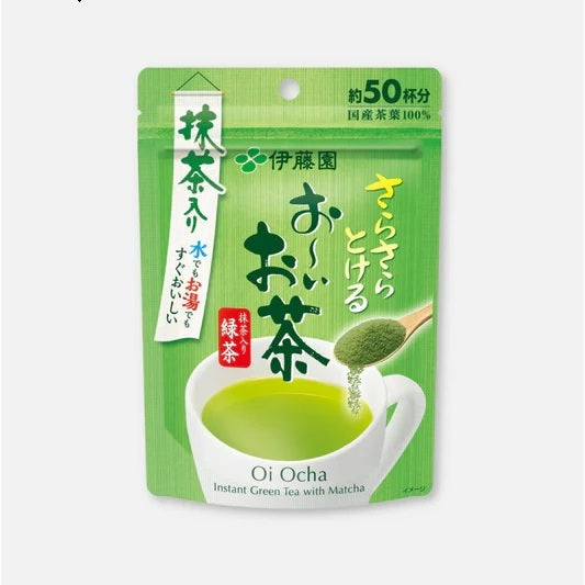 *日本正品* ITOEN Oi Ocha green tea powder rich with matcha JAPAN Oishi 现货 减脂绿茶 日本代购 马来西亚现货 Ready Stock In MALAYSIA