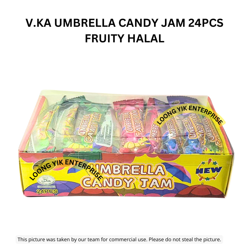 V.KA UMBRELLA CANDY JAM 24PCS FRUITY HALAL