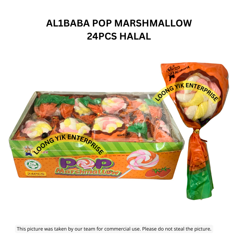 AL1BABA POP MARSHMALLOW 24PCS HALAL