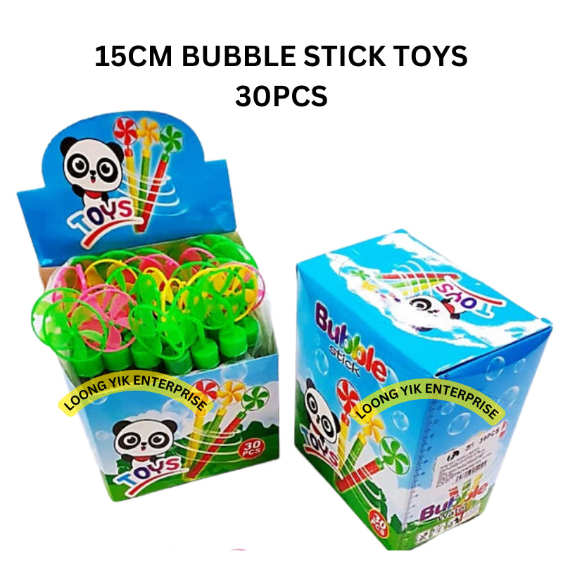 15CM BUBBLE STICK TOYS 30PCS WATER BLOW