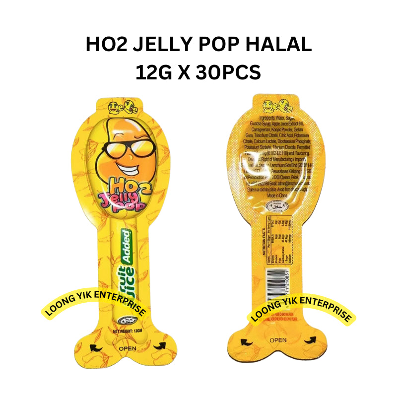 HO2 JELLY POP 12G X 30PCS HALAL