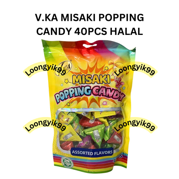 V.KA MISAKI POPPING CANDY 40PCS HALAL