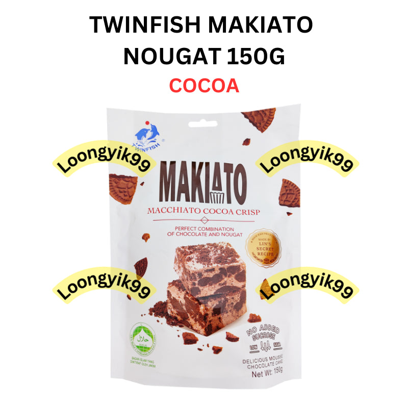 TWINFISH MAKIATO NOUGAT COCOA BLUEBERRY STRAWBERRY 150G