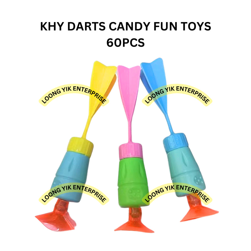 KHY DARTS CANDY FUN TOYS 60PCS HALAL