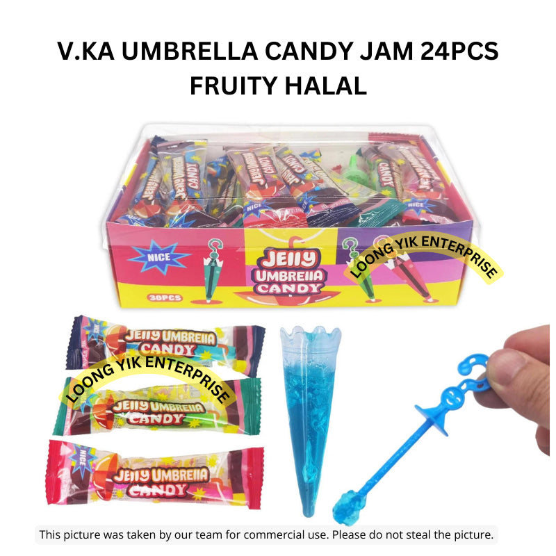 V.KA UMBRELLA CANDY JAM 24PCS FRUITY HALAL