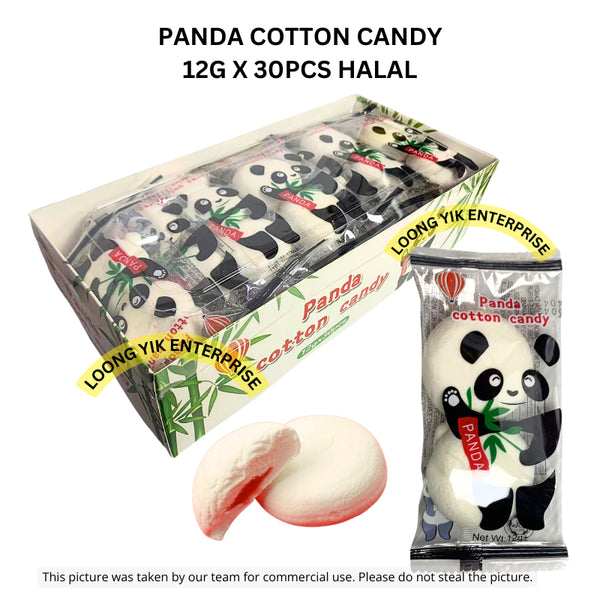 PANDA COTTON CANDY 12G X 30PCS HALAL