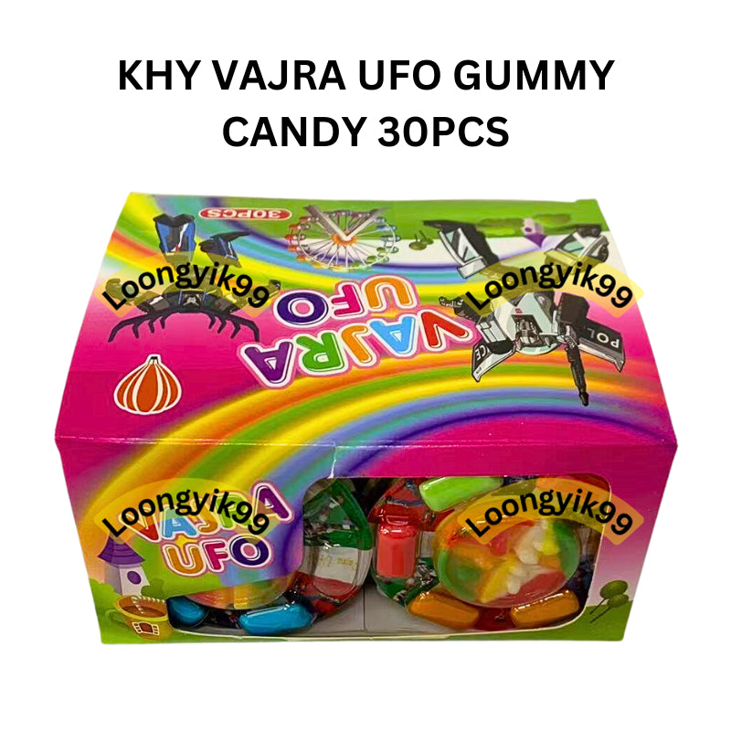 KHY VAJRA UFO GUMMY CANDY 30PCS