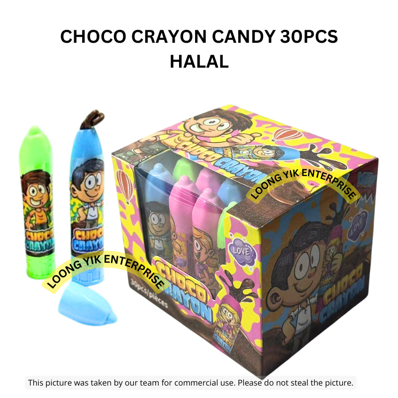 CHOCO CRAYON CANDY 30PCS HALAL