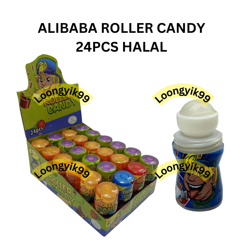 ALIBABA ROLLER CANDY 24PCS HALAL