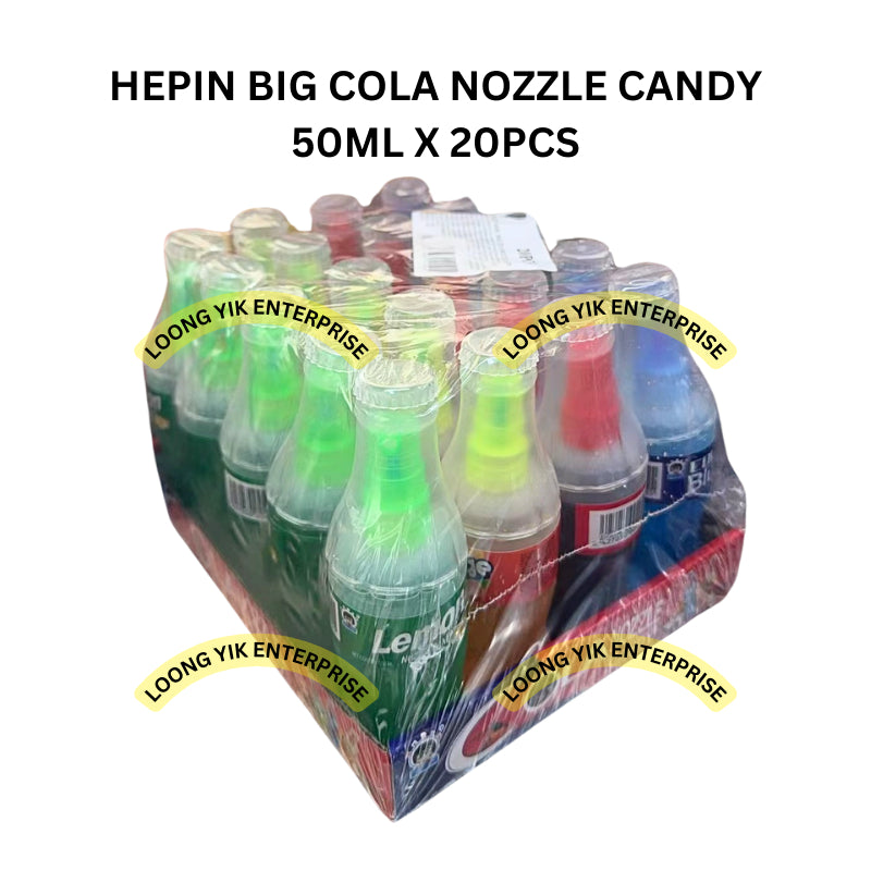 HEPIN BIG COLA NOZZLE CANDY 50ML X 20PCS HALAL