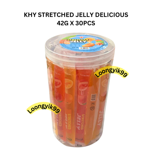 KHY STRETCHED JELLY DELICIOUS 42G X 30PCS HALAL