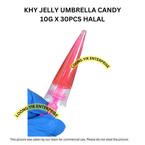 KHY JELLY UMBRELLA CANDY 10G X 30PCS HALAL