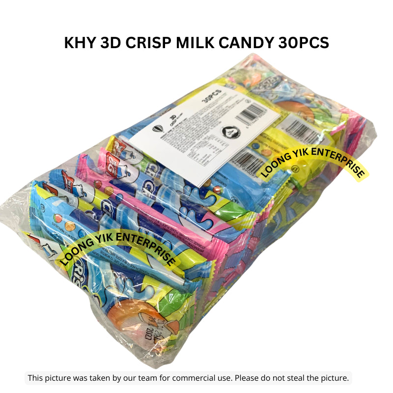 KHY 3D CRISP MILK CANDY 30PCS