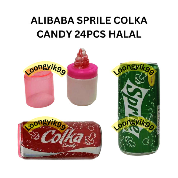 ALIBABA SPRILE COLKA CANDY 24PCS HALAL