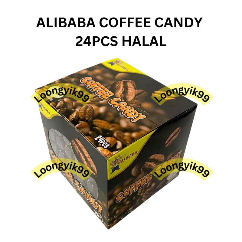 ALIBABA COFFEE CANDY 24PCS HALAL