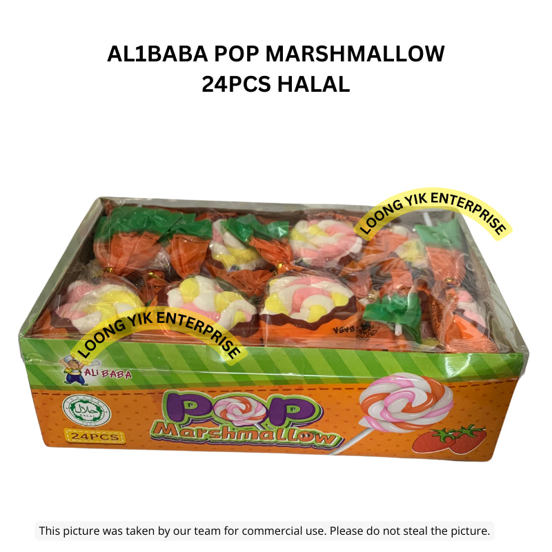 AL1BABA POP MARSHMALLOW 24PCS HALAL