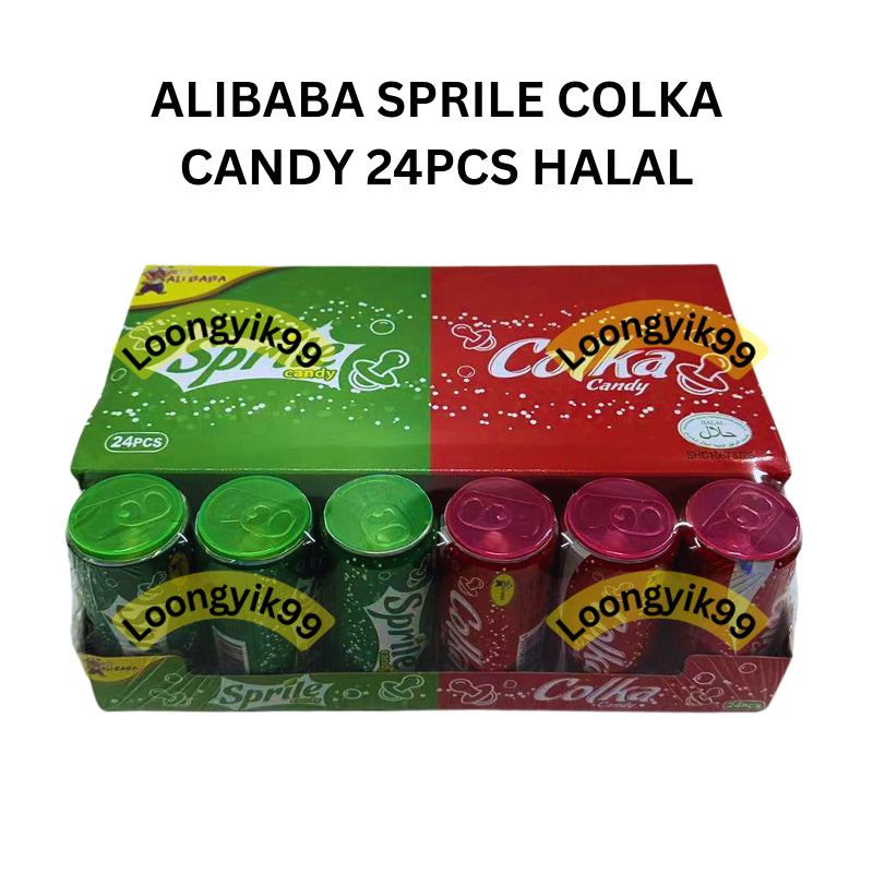 ALIBABA SPRILE COLKA CANDY 24PCS HALAL