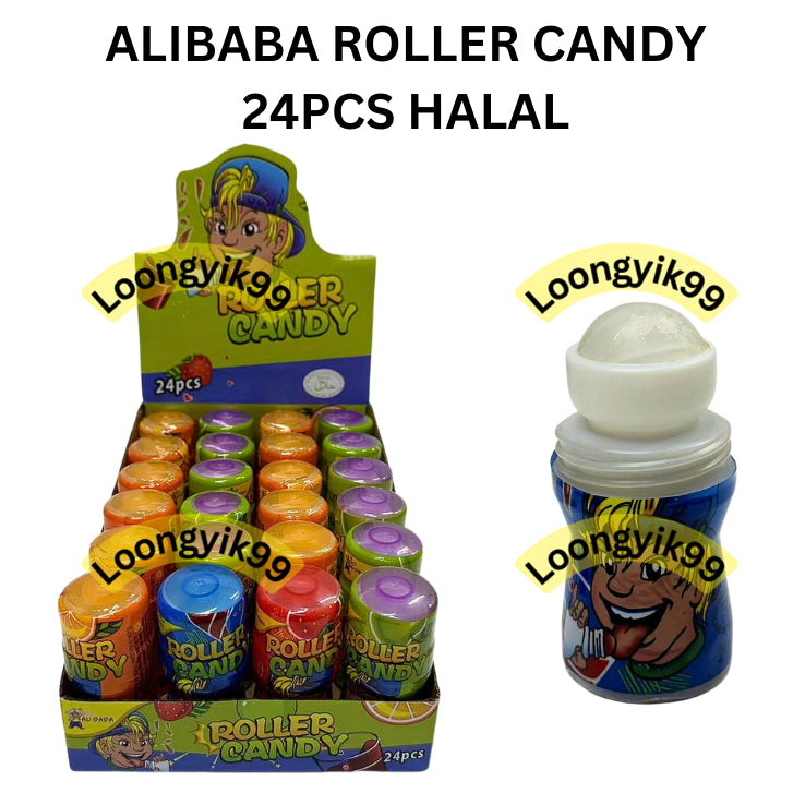 ALIBABA ROLLER CANDY 24PCS HALAL