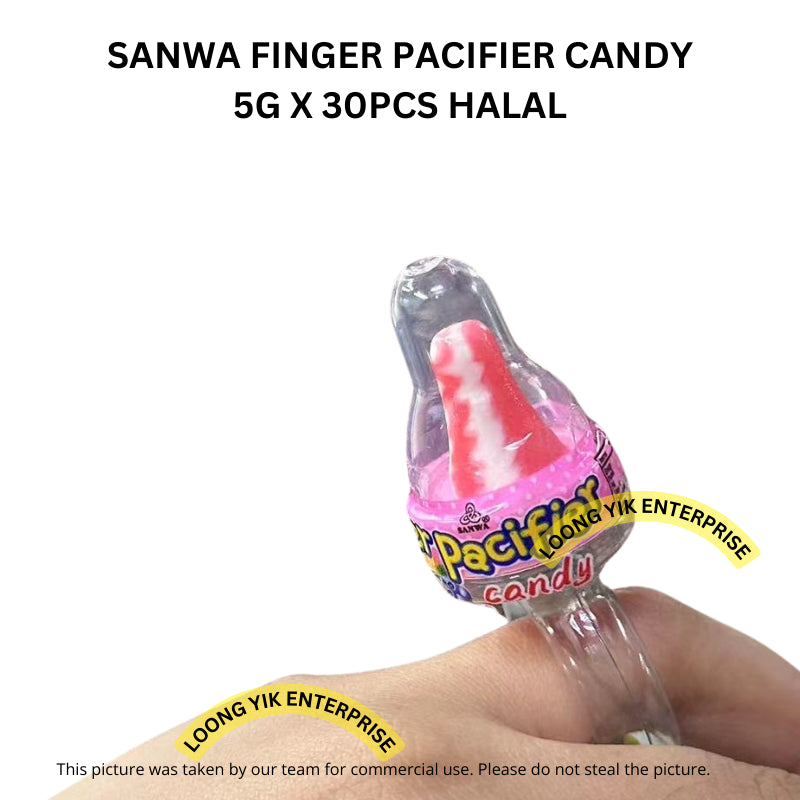 SANWA FINGER PACIFIER CANDY 5G X 30PCS HALAL