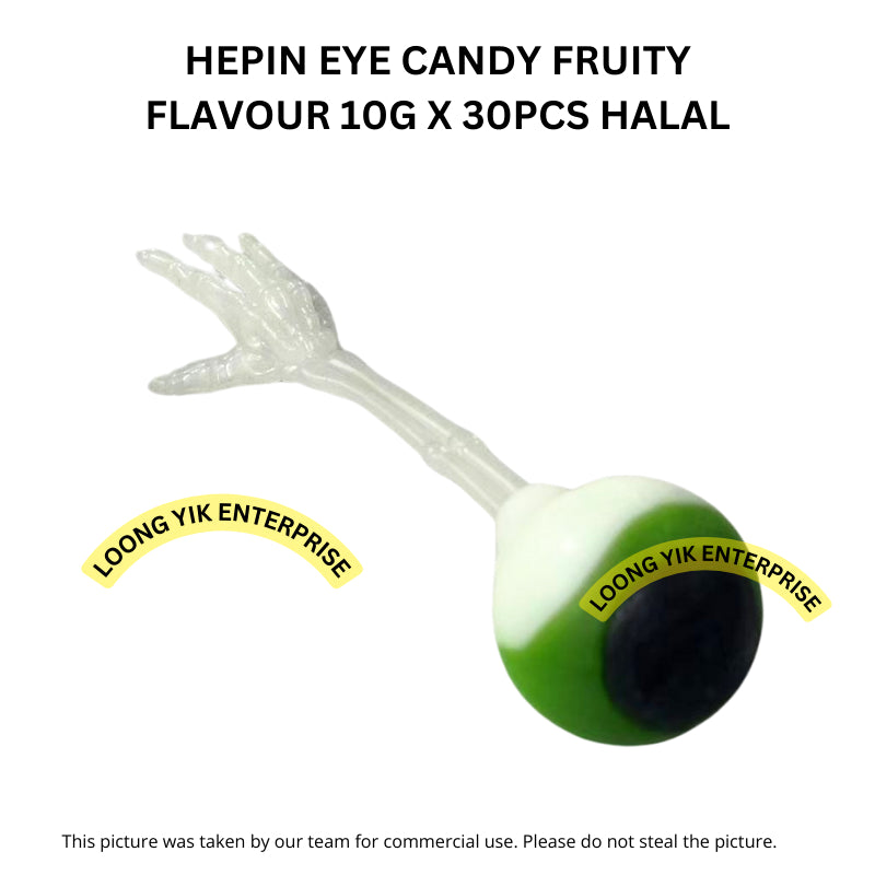 HEPIN EYE CANDY FRUITY FLAVOUR 10G X 30PCS HALAL