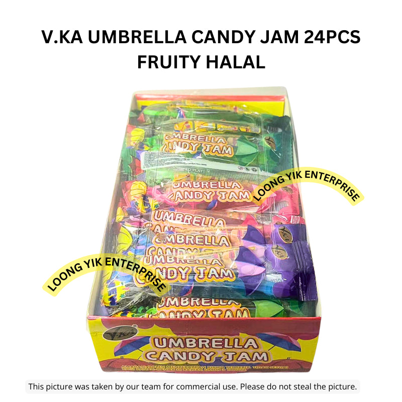 V.KA UMBRELLA CANDY JAM 24PCS FRUITY HALAL