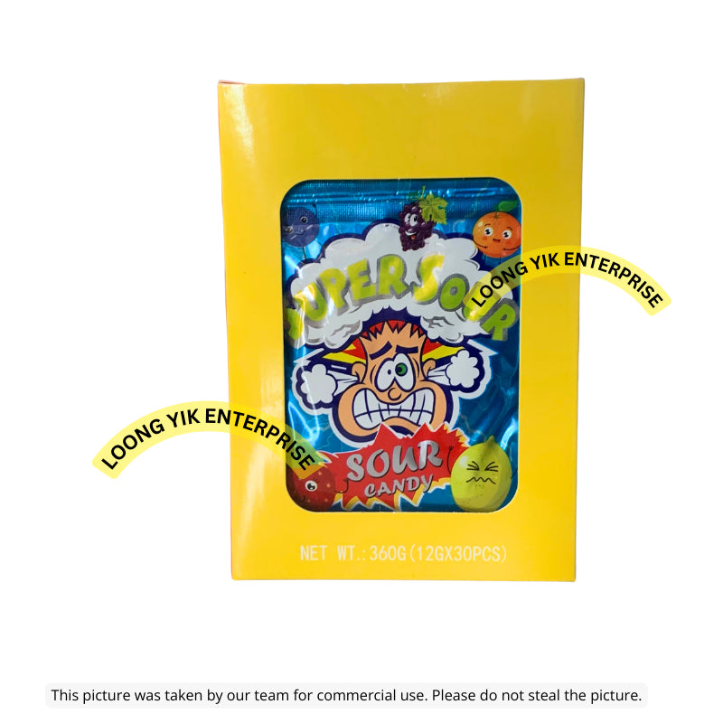 SANWA SUPER SOUR CANDY 12G X 30PCS HALAL