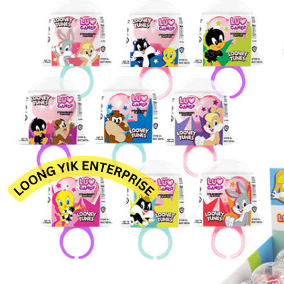 LOONEY TUNES LOVE RING CANDY 10G X 12PCS YLF HALAL