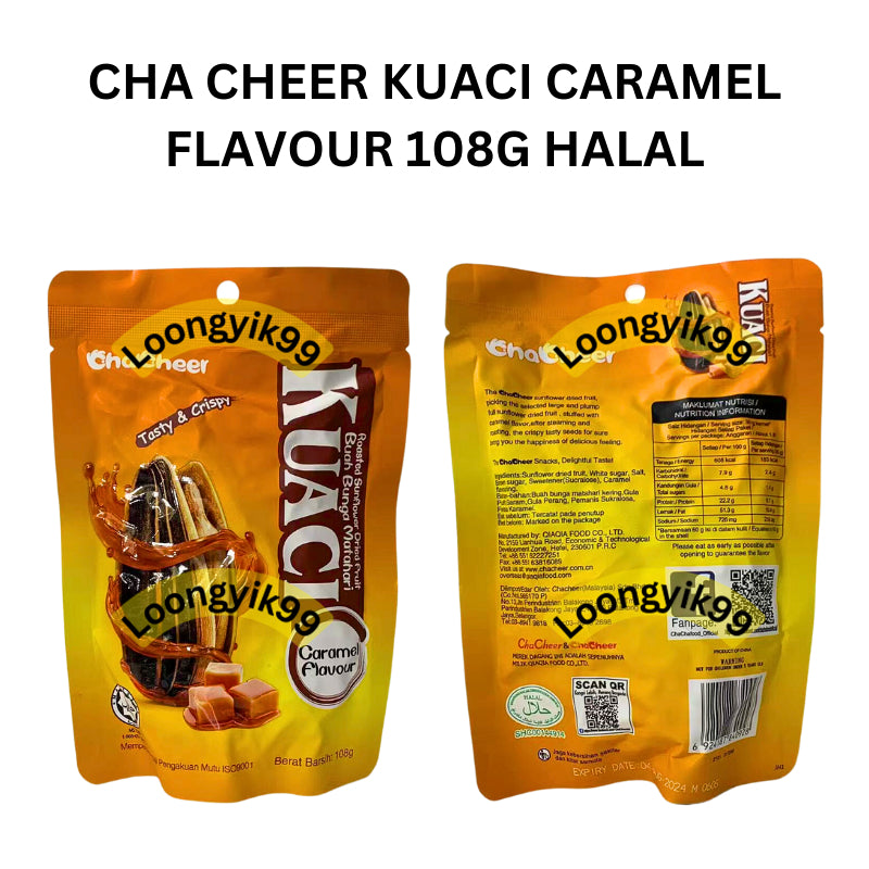 CHA CHEER KUACI CARAMEL FLAVOUR 108G HALAL