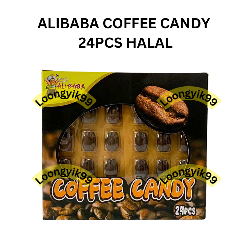 ALIBABA COFFEE CANDY 24PCS HALAL