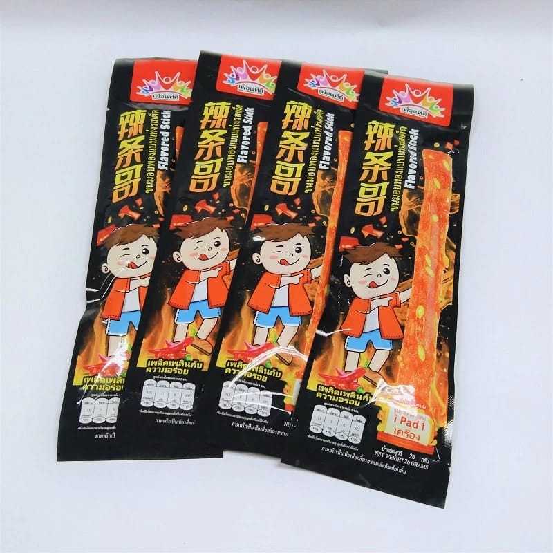 *Halal* Abang LaTiao Viral Thailand Snack 12Pcs  Flavored Stick 辣条哥 Good Friend Brand